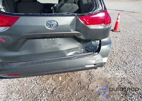 2012 Toyota Sienna Le 8 Passenger from USA, damaged, VIN 5TDKA3DC6CS013820